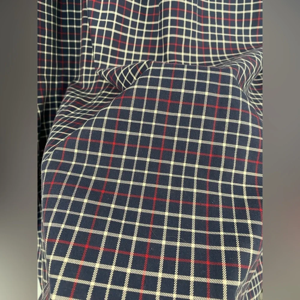 Brooks Brothers Button Down Cotton Shirt Men's Size Large Checked Long Sleeved - Picture 4 of 9